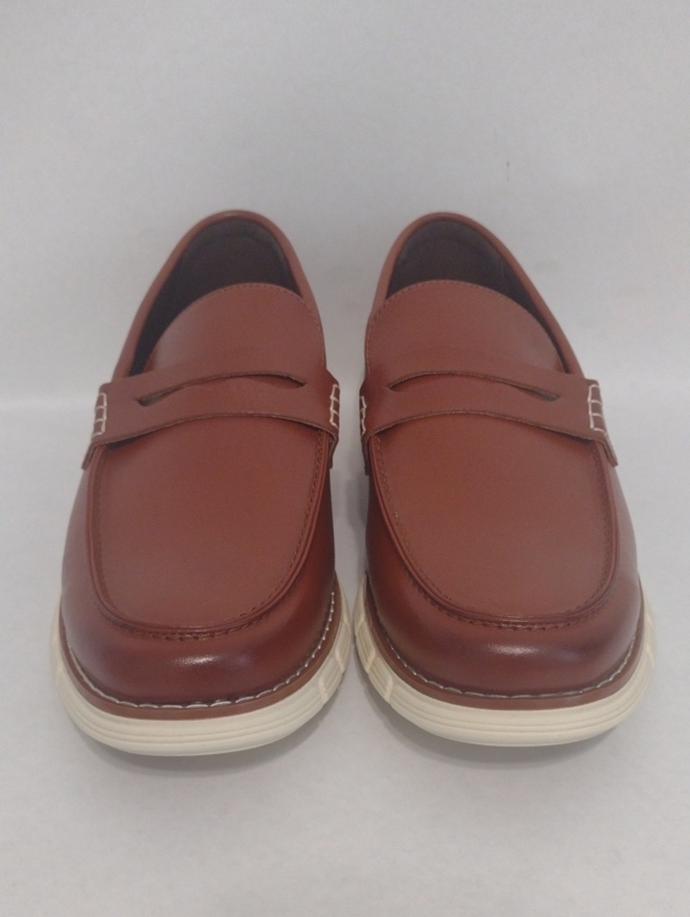 Bruno Marc Men's Brown Penny Loafers (J1243)